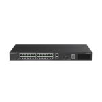 RUIJIE REYEE RG-ES228GS-P 24 PORT GIGABIT+2XGB RJ45/SFP UPLINK CLOUD YÖNETİLEBİLİR 370W POE RACKMOUNT SWITCH