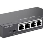 RUIJIE REYEE RG-ES205GC-P 4 PORT GIGABIT+1XGB RJ45 UPLINK L2 CLOUD YÖNETİLEBİLİR 54W POE SWITCH