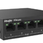 RUIJIE REYEE RG-ES106D-P 4 PORT 10/100 + 2X 10/100 UPLINK 58W POE SWITCH
