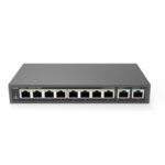 RUIJIE REYEE RG-ES110D-P 8 PORT 10/100 + 2X GIGABIT RJ45 UPLINK METAL KASA 110W POE SWITCH - Görsel 2