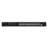 RUIJIE REYEE RG-ES126FGS-LP 24 PORT 10/100 + 2X RJ45 /1X1GB SFP UPLINK COMBO 180W POE RACKMOUNT SWITCH