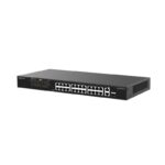RUIJIE REYEE RG-ES126FGS-LP 24 PORT 10/100 + 2X RJ45 /1X1GB SFP UPLINK COMBO 180W POE RACKMOUNT SWITCH - Görsel 2