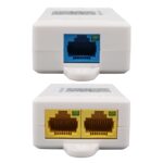 URANIUM POE-RP12P 1 PORT POE GİRİŞ BESLEME+ 2 PORT POE ÇIKIŞ 10/100 PLASTİK KASA POE REPEATER - Görsel 2