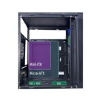 AZTECH AZTB02600 TITAN 600W SİYAH USB 2.0 MİCRO ATX KASA - Görsel 2