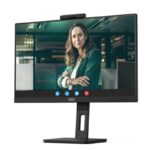 27 AOC Q27P3QW IPS 4MS 75HZ 2XHDMI 1XDP QHD 2560X1440 USB3.2 HOPARLÖR WEBCAM ÇERÇEVESİZ PIVOT VESA SİYAH - Görsel 3