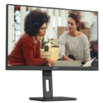 27 AOC 27E3QAF IPS 4MS 75MHZ 1XVGA 1XHDMI 1XDP FHD 1920X1080 HOPARLÖR YÜKSEKLİK AYARI ÇERÇEVESİZ PIVOT VESA SİYAH - Görsel 3