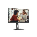 27 AOC 27E3QAF IPS 4MS 75MHZ 1XVGA 1XHDMI 1XDP FHD 1920X1080 HOPARLÖR YÜKSEKLİK AYARI ÇERÇEVESİZ PIVOT VESA SİYAH - Görsel 2