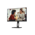27 AOC 27E3QAF IPS 4MS 75MHZ 1XVGA 1XHDMI 1XDP FHD 1920X1080 HOPARLÖR YÜKSEKLİK AYARI ÇERÇEVESİZ PIVOT VESA SİYAH - Görsel 3