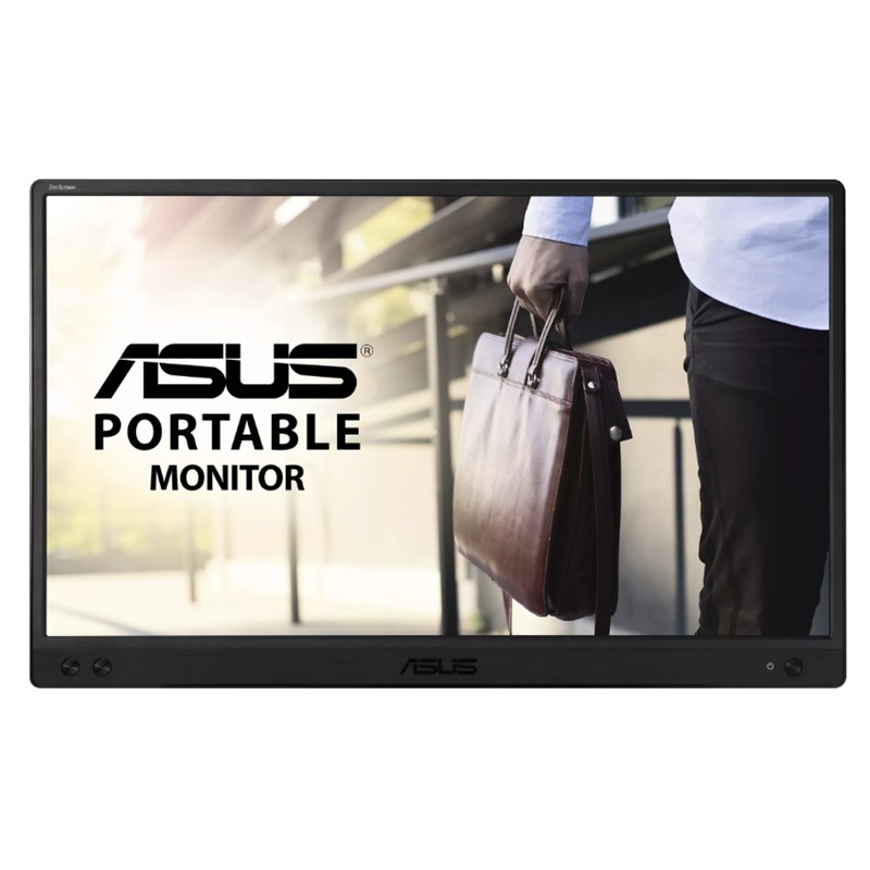 CE100ASU0221_76776 15.6 ASUS ZENSCREEN MB166C IPS 5MS 60MHZ 1XUSB-C FHD 1920X1080 DÜŞÜK MAVİ IŞIK TAŞINABİLİR MONİTÖR - Görsel 1