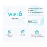 TP-LINK DECO X50 AX3000 MESH EV WI-FI 6 SİSTEMİ (ÜÇLÜ) - Görsel 3