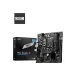 MSI PRO B760M-B DDR4 4800MHZ 1XHDMI 1XM.2 USB 3.2 MATX 1700P (12. / 13. VE 14. NESİL İŞLEMCİ UYUMLU)