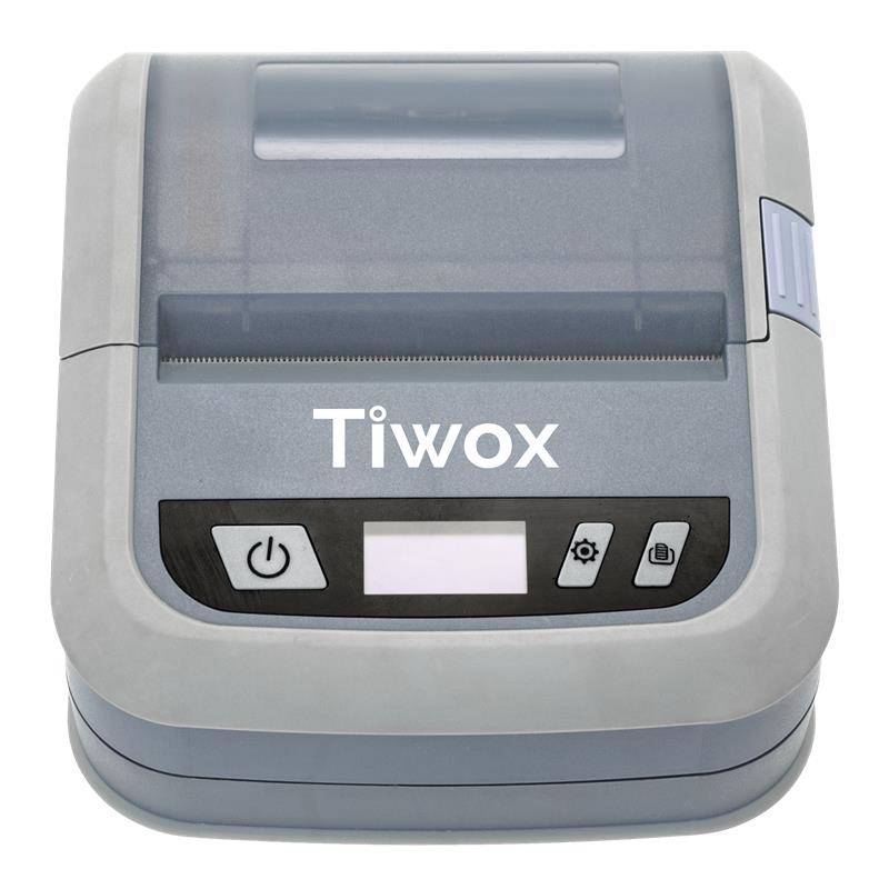 CY410TWX0003_59313 TIWOX BT-5050 203DPI DİREKT TERMAL 80MM USB+BLUETOOTH OLED EKRAN (128*64) TAŞINABİLİR FİŞ YAZICI - Görsel 1
