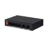 DAHUA PFS3006-4ET-60 4 PORT 10/100 + 2 PORT 10/100 UPLINK 250 METRE 60W POE METAL KASA SWITCH