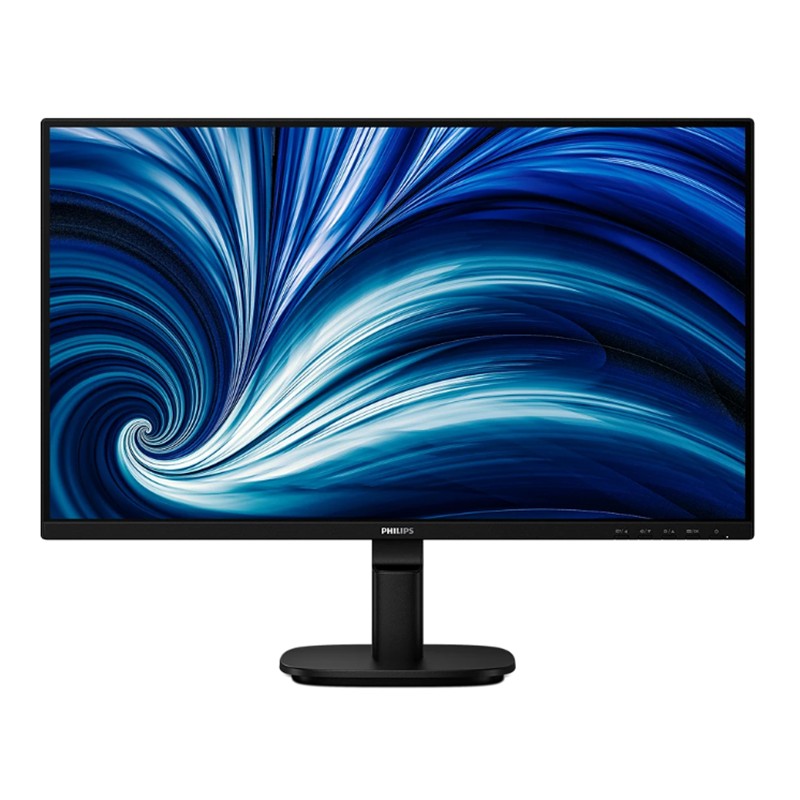 CE100PHI0315_77951 23.8 PHILIPS 24B2N2200/00 IPS 4MS 120MHZ 1XVGA 1XHDMI 1XDP FHD 1920X1080 HOPARLÖR VESA SİYAH (5 YIL GARANTİ) - Görsel 1
