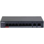 DAHUA CS4010-8ET-110 8 PORT 10/100 110W POE + 2 PORT GIGABIT UPLINK CLOUD YÖNETİLEBİLİR METAL KASA SWITCH - Görsel 3