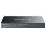 TP-LINK OMADA ES210GMP 10 PORT GIGABIT + 8-PORT POE+ YÖNETİLEBİLİR 123W POE METAL KASA SWITCH