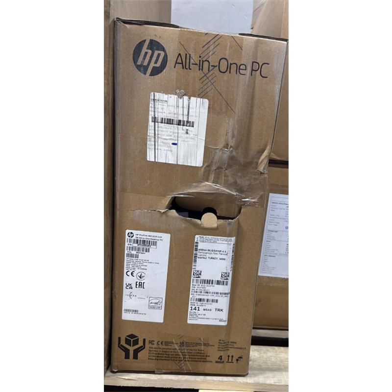 UM110HEW0198_77834 HP AIO PRO 440 G9 564F8AV I5-12500T 8GB 256 SSD 23.8 W11PRO SİYAH (OUTLET) - Görsel 1