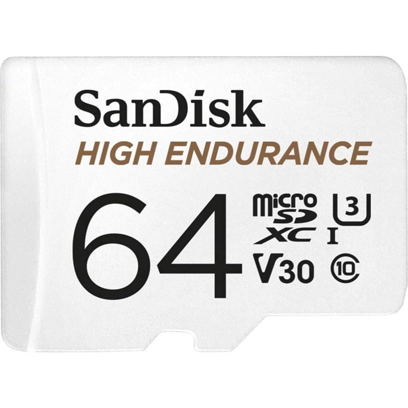 AB310SAN0132_78261 64GB SANDISK HIGH ENDURANCE 100MB/S SDSQQNR-064G-GN6IA - Görsel 1