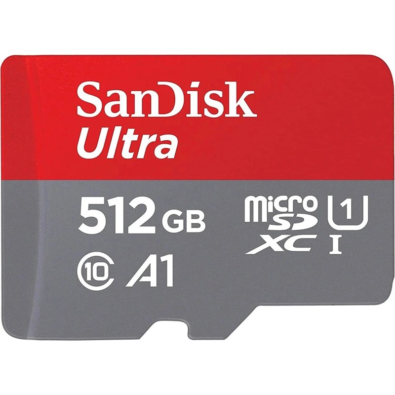 AB310SAN0135_78264 512GB SANDISK ULTRA UHS I MICROSD CARD 150MB/S SDSQUAC-512G-GN6MN - Görsel 1