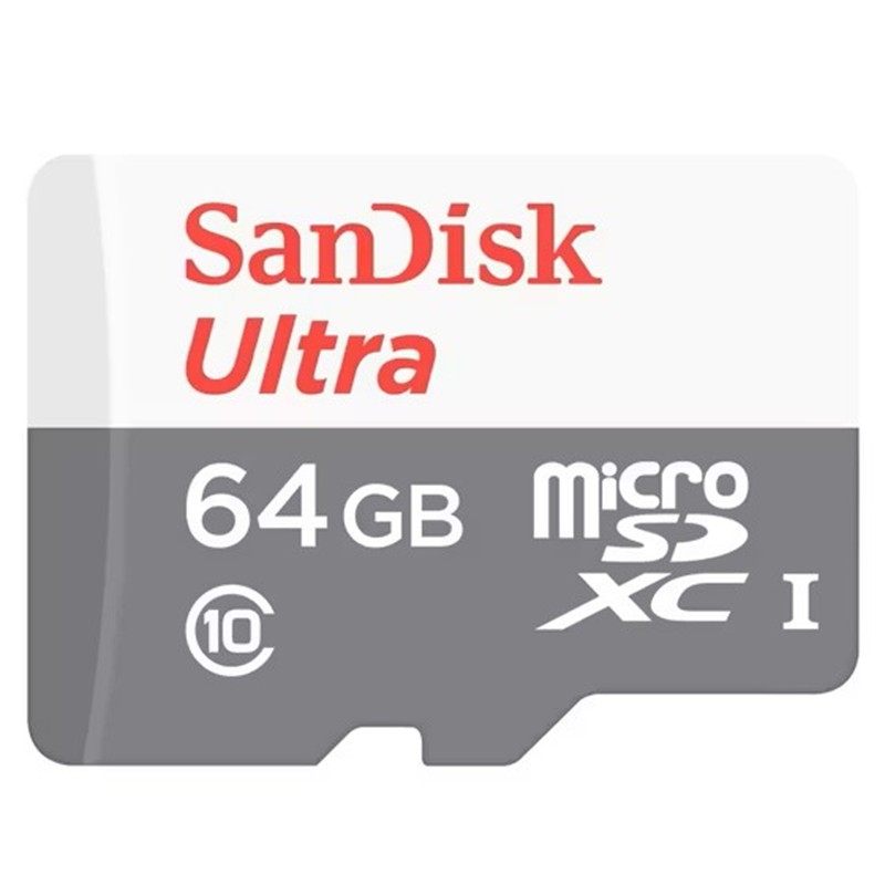 AB310SAN0136_78265 64GB SANDISK ULTRA MICROSD 100MB/S SDSQUNR-064G-GN3MN - Görsel 1