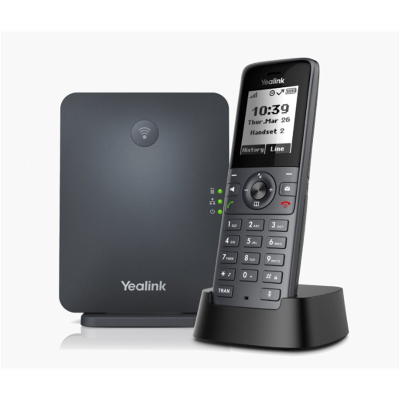 NT110YAL0005_78737 YEALINK W71P 1.8 INC EKRAN HD SES GÜRÜLTÜ ENGELLEME IP DECT TELEFON (W70B BAZ + W71H) - Görsel 1