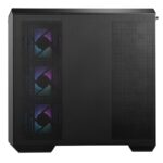 MSI MAG PANO M100R PZ B65 TEMPERLİ CAM 3X120MM 1X120MM ARGB FAN 650W BRONZ PANORAMİK SİYAH KASA - Görsel 3