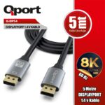 QPORT Q-DP54 DISPLAYPORT 1.4V 5MT KABLO