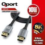 QPORT Q-DP104 DISPLAYPORT 1.4V 10MT KABLO
