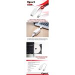 QPORT Q-URJ45 USB TO RJ45 ÇEVİRİCİ - Görsel 2
