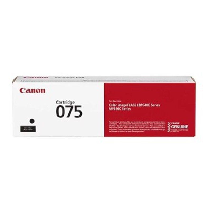 TT121CAN0051_79048 CANON CRG-075BK SIYAH 1400 SAYFA TONER MF664 - Görsel 1